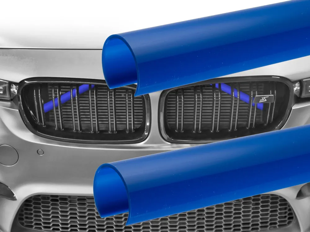 Begränsat antal V-Brace Covers BMW 1/2/3/4-Serie, M2, M3, M4, Z4 (2018-2026) - Blå