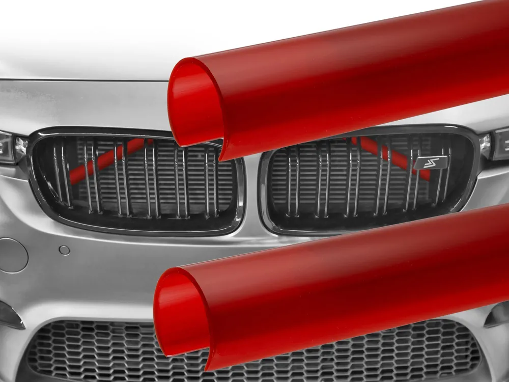 Billig V-Brace Covers BMW 1/2/3/4-Serie, M2, M3, M4, Z4 (2018-2026) - Röd