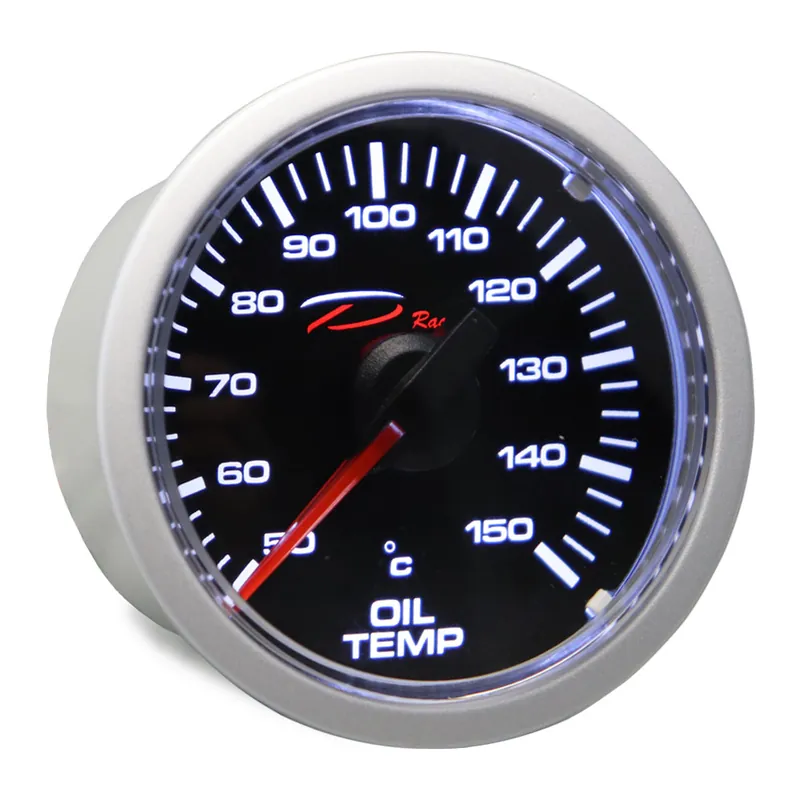 Depo Racing Night Glow LED 52mm - Oljetemp (Elektronisk) Expressleverans