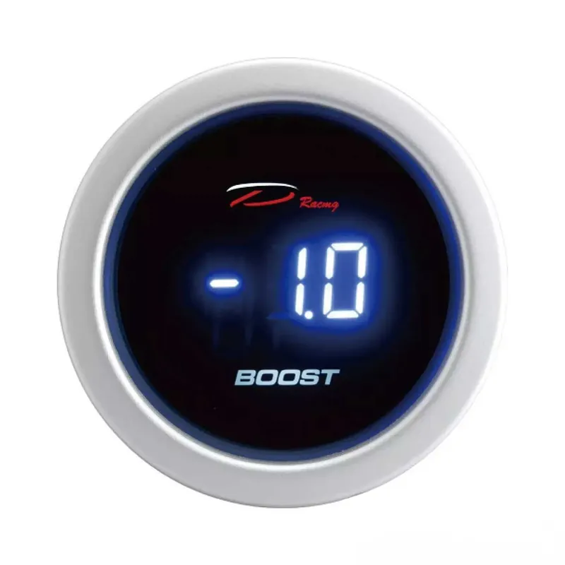 Billigare Depo Racing Digital Blue LED 52mm - Laddtryck (Elektronisk)