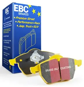 Snabb frakt Bromsbelägg EBC Yellowstuff till D2 bromskit