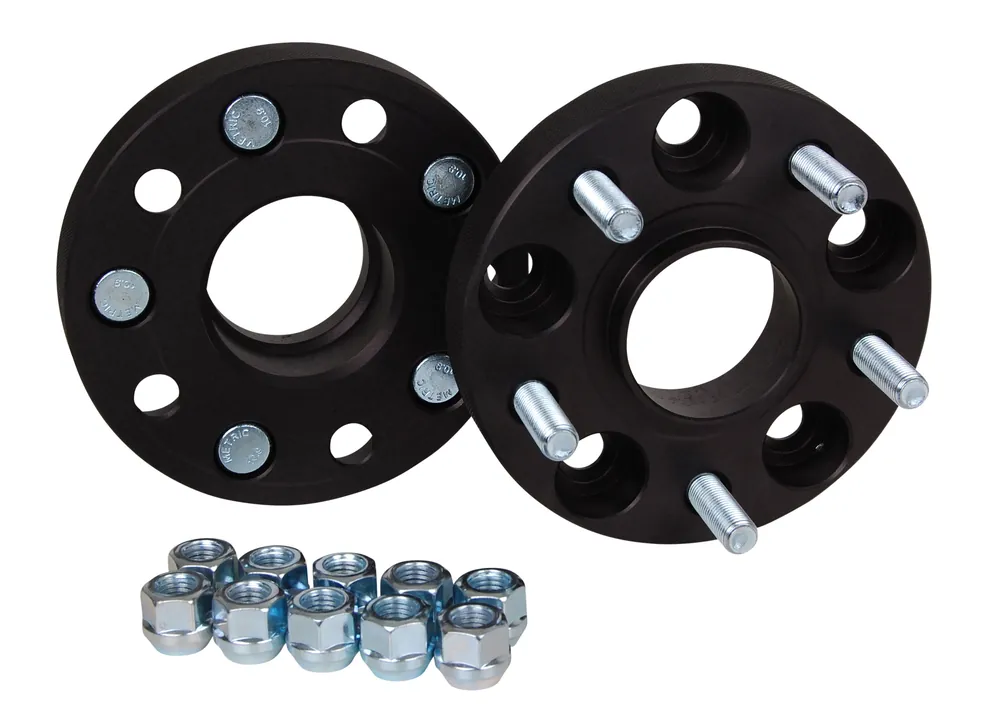 Lägg i varukorgen 20mm Hjulspacers - Bultcirkel 5x108 (Konvertering till 5x112)