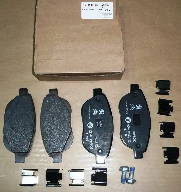 Bromsbelägg - Citroën C3, Peugeot 207/1007, Fram Rabatter