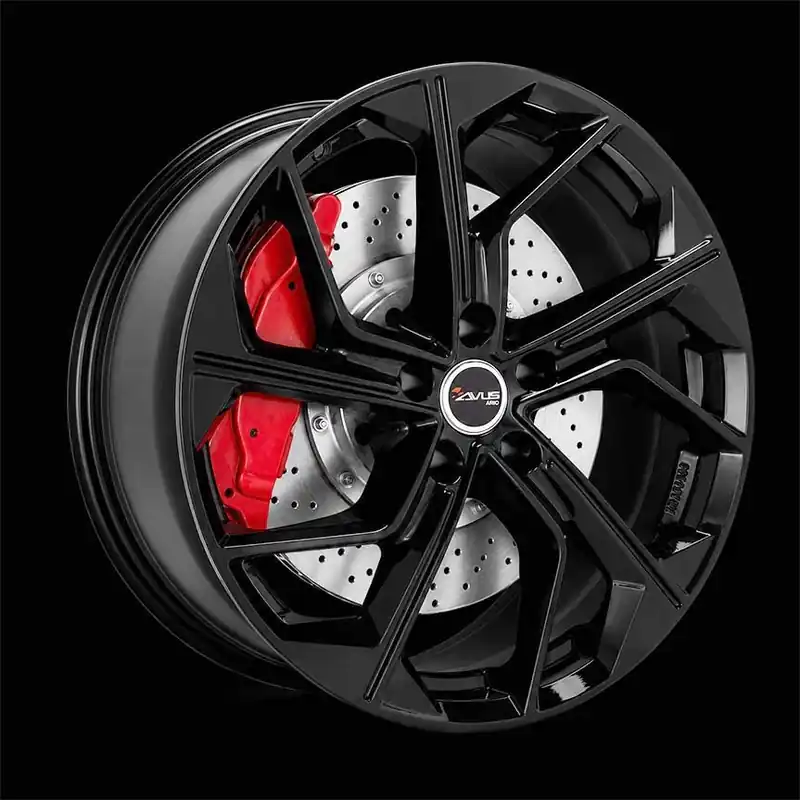 Bästa pris AVUS AC-522 GLOSS BLACK 9X20