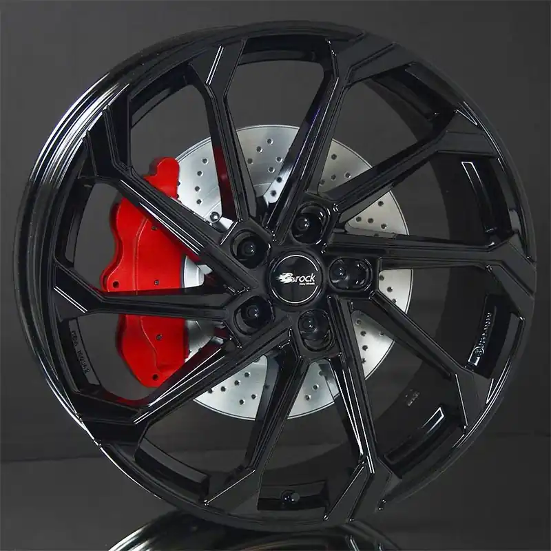 Begränsat antal BROCK RC36 SHINY BLACK 9,5X20