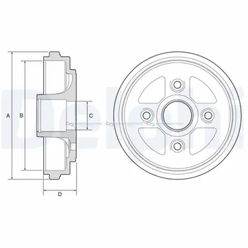 Bromstrumma 35 4 Ø-208mm Utförsäljning
