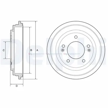 Säker betalning Bromstrumma 37 5 Ø-253mm