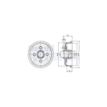 Bromstrumma 44 4 Ø-216mm Begränsat antal