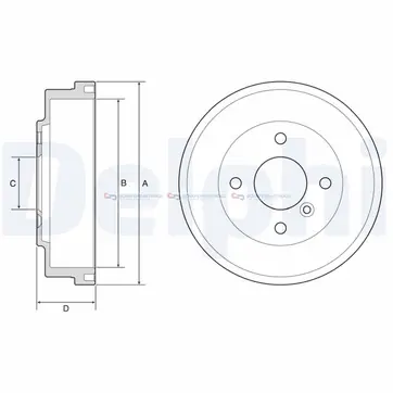 Bromstrumma 54 4 Ø-244mm Rea