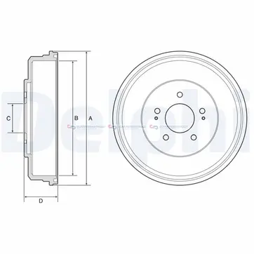 Utförsäljning Bromstrumma 64 5 Ø-343mm