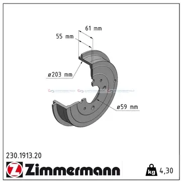 Bromstrumma Ø-250mm Fynd