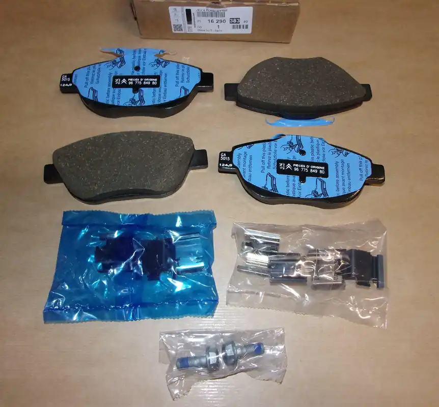 Bromsbelägg - Citroën C3 Aircross/P2008, Fram Rabatt