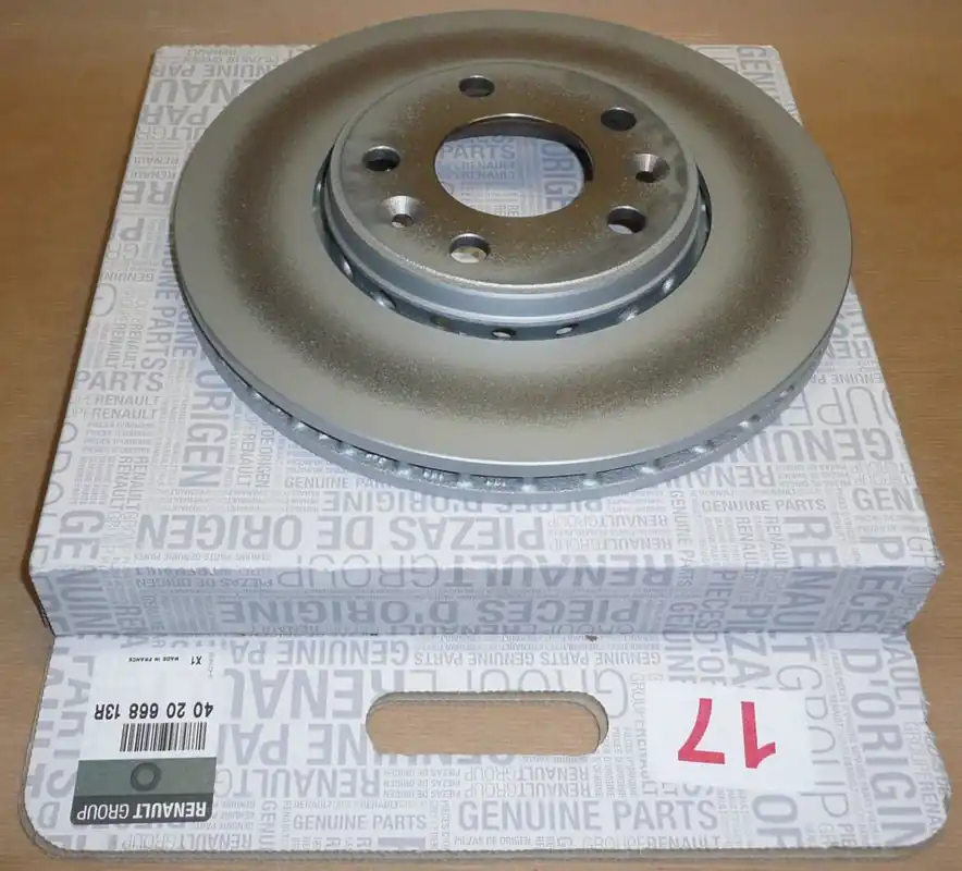 Fynd Bromsskiva - Renault Laguna III/Megane III, Fram