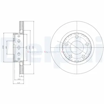 Bromsskiva ytterø-269mm I lager
