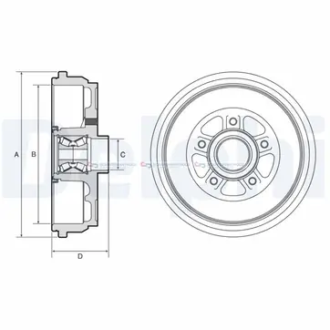 Bromstrumma 51 5 Ø-272mm Fynd
